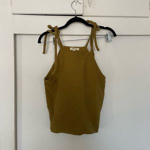 Madewell green top